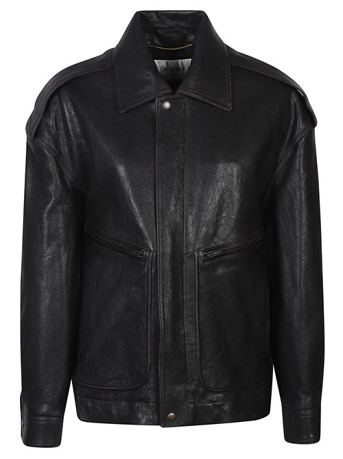 Giubbino in pelle SAINT LAURENT | 858510YCNX21628